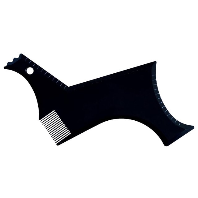 Nouveautés Outil de Coiffage pour Hommes, Gabarit Transparent, Peigne de Coiffage, Gabarits