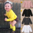 thumbnail image 3 of Enfants Bébé Enfants Fille Garçon Tricoté Pull Cardigan Tops Tenue T-Shirts Colorés, 3 of 5