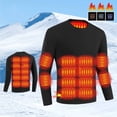 thumbnail image 2 of Lovzfmll Men's 22-Zone Smart Heating Thermal Underwear Set with USB Charging, Ultra-Warm Fleece Lined Base Layer for Extreme Cold Weather, 2 of 7