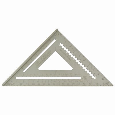 Johnny Square Aluminum Rafter Square, 12 In. - RAS-120
