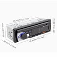 thumbnail image 3 of JASKFLY Plastic Car Player 12V Car MP3 Player Bluetooth 5.1 Radio with Lossless Sound Quality,, 3 of 9