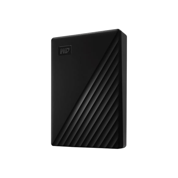 WD My Passport WDBPKJ0050BBK - Disque Dur - Chiffré - 5 To - Externe (portable) - USB 3.2 Gen 1 - 5400 Tr/min - AES 256 Bits - Noir