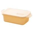 thumbnail image 2 of 3 Pack - Food Grade Plastic Storage Containers - 3-Piece Set of Rectangular Sealed Food Containers Microwave & Freezer Safe Transparent Kitchen, JKODE, 2 of 9
