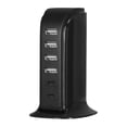 thumbnail image 1 of Multi USB Port Charger 30W Fast Charging Desktop Stand with 4 USB A Ports and 2 Type-C Ports 5V 4A Output, 1 of 6