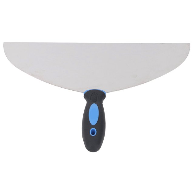 Stainless Steel Paint Scraper 8 Inch Blade Comfortable Handle Hanging Hole for Putty Wallpaper Paint Plaster 0122 Model