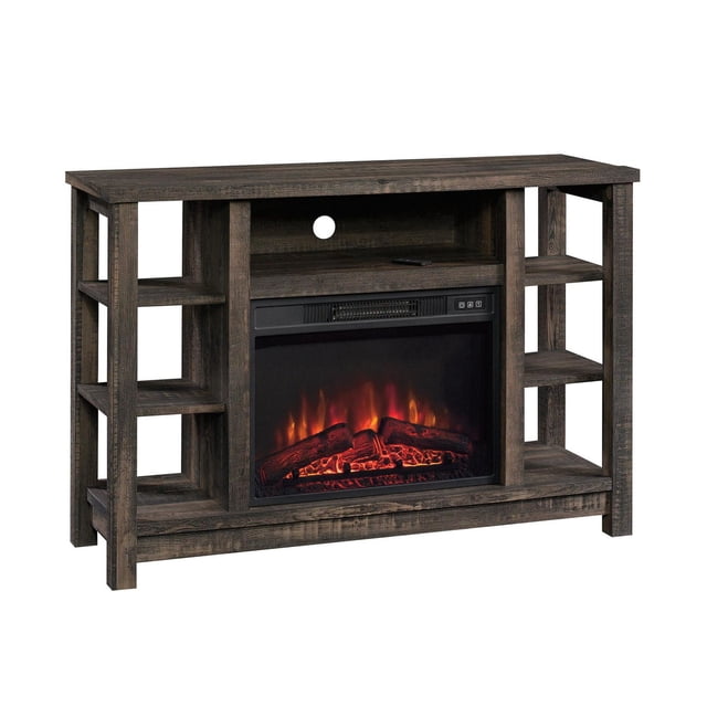 Sauder Sauder Select Media Fireplace, Carbon Oak®, 427375