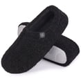 thumbnail image 1 of HomeTop Pantoufles Mocassins pour Femmes en Fourrure Bouclée Duveteuse à Mousse Mémoire avec Doublure en Molleton Polaire, 1 of 6