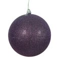 thumbnail image 1 of Vickerman Boule Pailletée Prune de 10 Pouces., 1 of 3