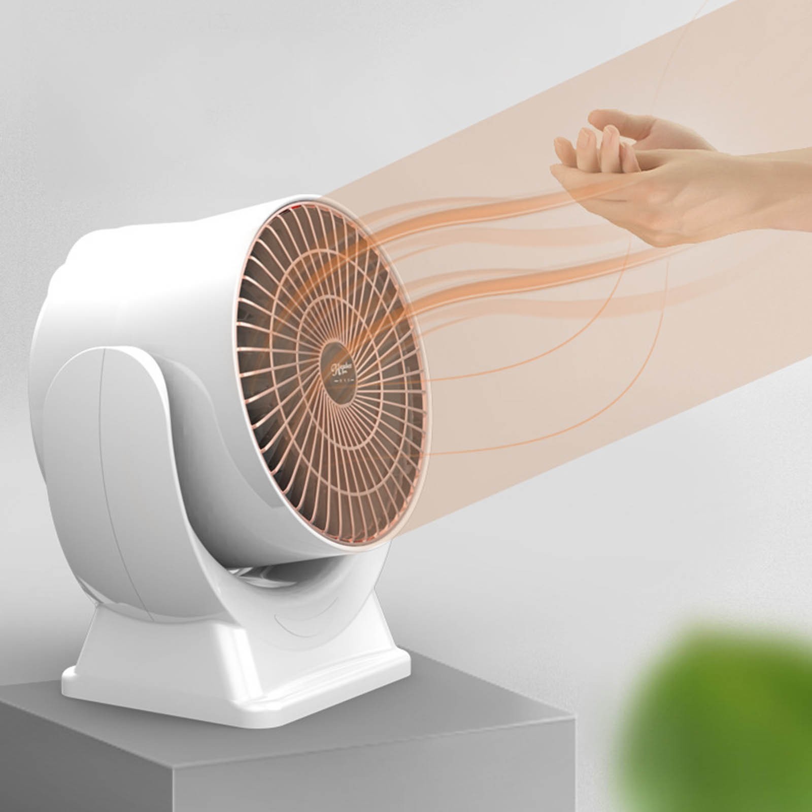 PEONAVET A Heater A Heater Space Heater Desktop Heater High Output Fan for Home Bedroom Office Desk Indoor | Portable Heater with Filter