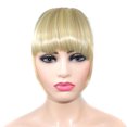 thumbnail image 2 of Fridja Braid Hairband Synthetic Bangs Heat Resistant Bangs Hair Extensions For Lady, 2 of 2