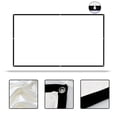 thumbnail image 1 of Projector Screen Movie Projector Screen 16:9 Foldable And Portable AntiCrease Indoor Outdoor Projection Double Sided Video Projector Screen For Home, Party,Camp, 1 of 1