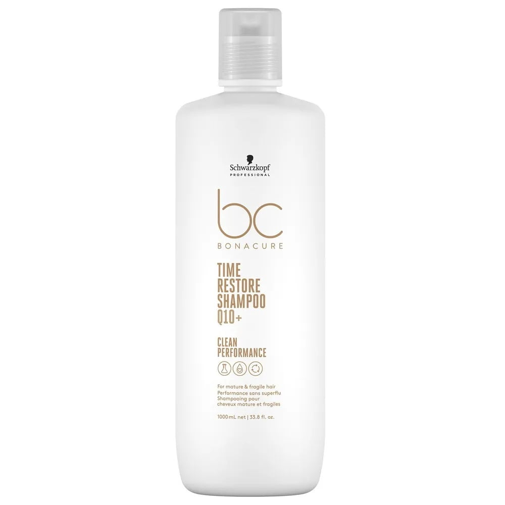 Schwarzkopf bc Bonacure Clean Time Restore Shampoo Q10+ - 33.8 oz