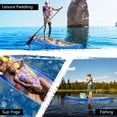 thumbnail image 3 of Goplus 11' Inflatable Stand Up Paddle Board SUP Surfboard W/Pump Aluminum Paddle, 3 of 10