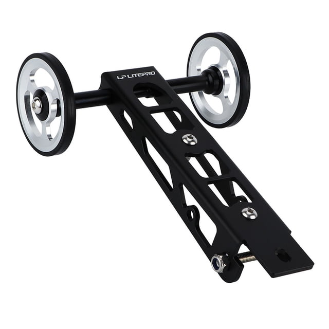 1×Stable And Silent Easy Wheel For RHINE- Birdy- 123 Series Folding Bike Rear Rack Ezwheel Long Lasting Durability