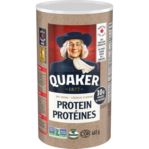 Quaker Flocons d'avoine standard Proteine Plus 465g