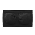 thumbnail image 5 of 3 Pieces Womens Non Padded Bandeau Sprots Bra Strapless Convertible Bralettes Basic Layer Top Bra, 5 of 5