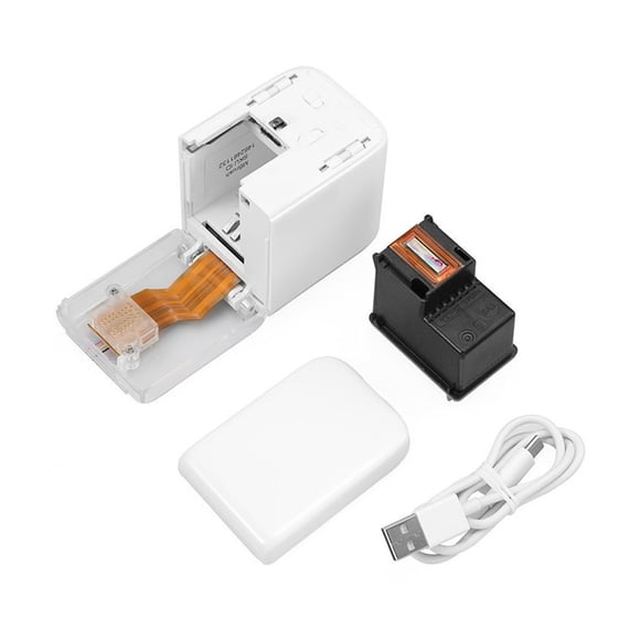 Wireless Printer Mobile Color Mini Handheld Printer Portable Wifi Printers Handheld Inkjet ,Easy to Use