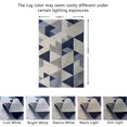 thumbnail image 2 of JV Home Area Rug Arrow Blue 4'x6' Washable Carpet Anti Slip, 2 of 7