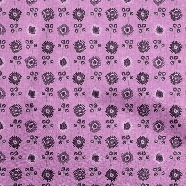 oneOone Cotton Poplin Pink Fabric Block Sewing Craft Projects Fabric Prints By Yard 56 Inch Wide-RE