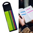 thumbnail image 1 of Onglets Adhésifs Multicolores, Fournitures de Bureau, Étiquettes de Surlignage pour Marque-Pages, Drapeaux, Marqueurs de Page pour Annotation Lecture Notes Vert, 1 of 8
