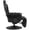 Noir, variante sur Fauteuil Inclinable de Jeu avec Massage, Chaise de Bureau à Domicile Pivotante à Dossier Haut avec Dossier et Repose-Pieds Réglables pour le Jeu, Noir