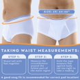thumbnail image 2 of Wearever Men's Incontinence Underwear Washable Bladder Control Briefs, 3-Pack, 2 of 10