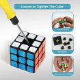 thumbnail image 4 of Ensemble de Cubes de Vitesse, Ensemble de Cubes Magiques 2x2 3x3 Pyramide et Cubes Asymétriques (Lot de 4), 4 of 7