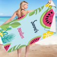 thumbnail image 3 of Microfiber Travel Towel Microfiber Beach Towel Super Lightweight Colorful Bath Towel Sandproof Beach Blanket Multi-Purpose Towel for Travel Swimming Pool 30X60 Inch, 3 of 3
