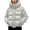 White, variant on Winter Padded Coat Warm Thickened Oversized Jacket Outerwear With Soft Comfortable Fabric Women'S Parkas
