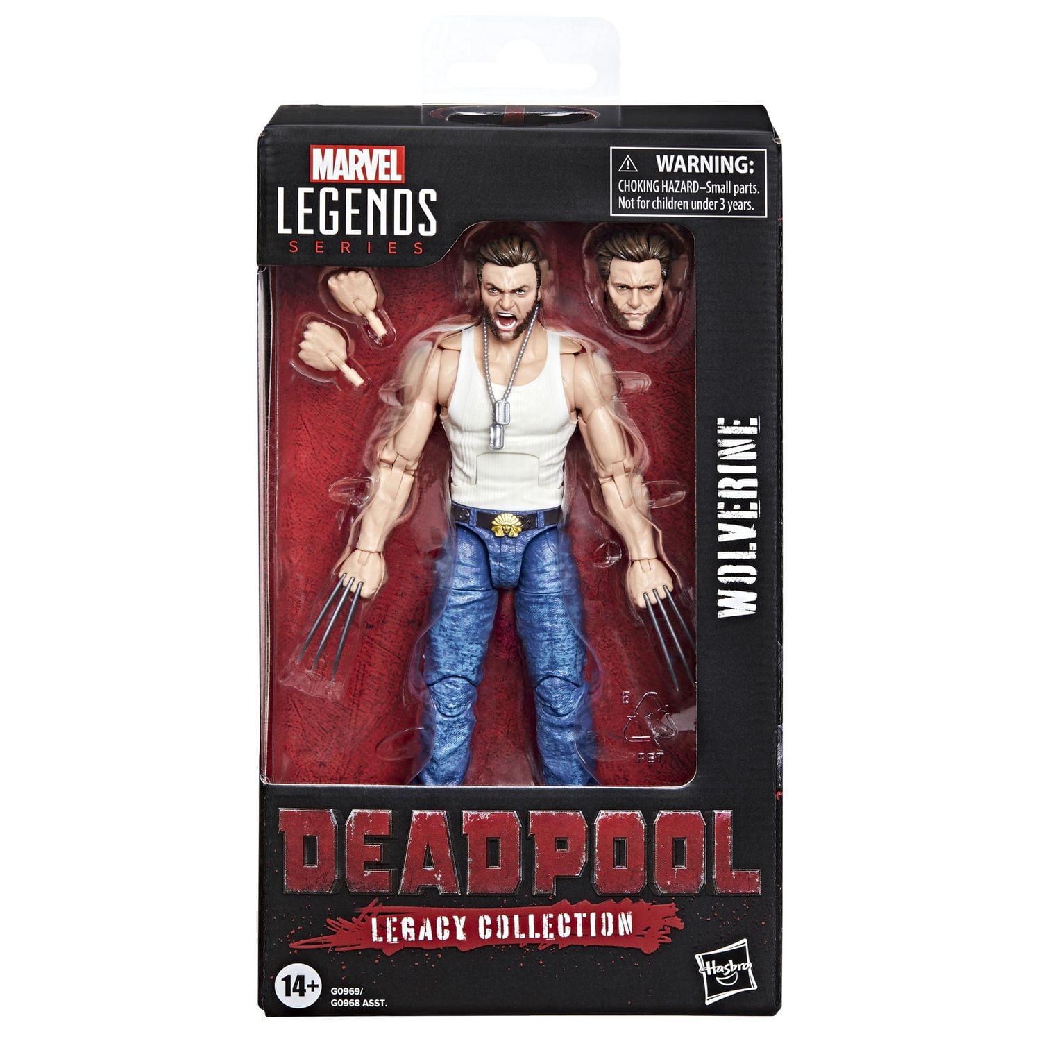 Marvel Legends Series, figurine Wolverine (15 cm), Deadpool 2, pièce de collection pour adulte