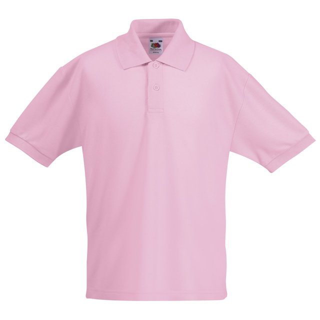 Fruit Of The Loom Polo en Piqué 65/35 pour Garçons/filles (Lot de 2)
