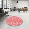 thumbnail image 4 of Ahgly Company Tapis Rectangulaire Lavable en Machine Rouge Transitionnel, 7 Pieds x 10 Pieds, 4 of 7