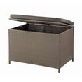 thumbnail image 4 of Patioflare Ferrara Wicker Deck Box Bench - Brown, 80 Gallons, 4 of 7