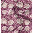 thumbnail image 1 of Soimoi Polyester Crepe Fabric Peony Floral Print Fabric by The Yard 42 Inch Wide, 1 of 6