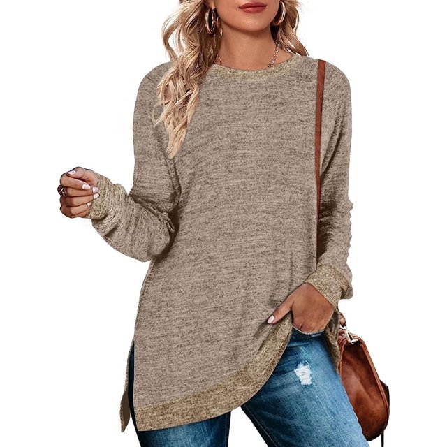 Hauts de Tunique à Manches Longues pour Leggings