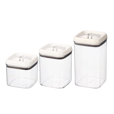 Better Homes & Gardens 3-Pack Flip-Tite Square Food Storage Container Set