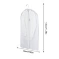 thumbnail image 2 of TopLLC Kitchen Organization Clear Garment Bags For Hanging Clothes Clothes Covers Protecting Full Zipper Suit Bags Garment Cover For Closet And Cloth Storage Protector Cover, 2 of 9