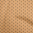 thumbnail image 1 of oneOone Viscose Chiffon Rust Brown Fabric Asian Floral Block Sewing Craft Projects Fabric Prints By Yard 42 Inch Wide, 1 of 5
