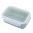 thumbnail image 2 of Oleegame 2PC Blue Juice Simple Refrigerator Preservation Box Small Lunch Box Kitchen Lunch Box Plastic Storage Box Sealed Box For Lunch Kitchen Arrangement, 2 of 9
