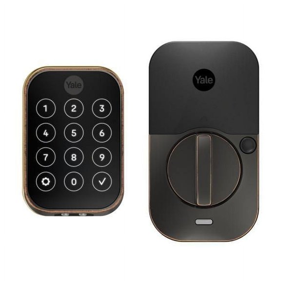 YALE ASSURE LOCK 2 KEY-FREE AVEC WI-FI OIL RUBBED BRONZE
