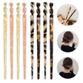 thumbnail image 4 of MasteelfCA 8Pcs Tortoise Shell Long Hair Sticks Acetate Hair Pin Women Hair Styling Tools, 4 of 7