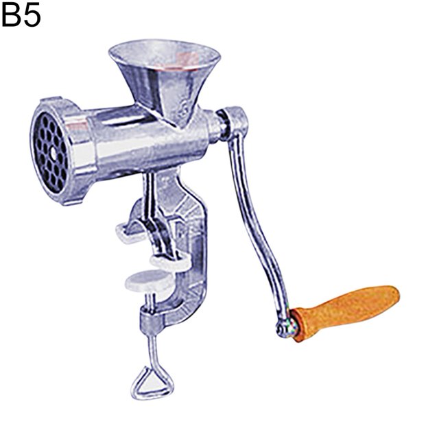 Lubelski Multifunctional Kitchen Manual Hand Meat Grinder Aluminum Alloy Sausage Mincer