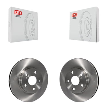CMX Front Disc Brake Rotors Pair for Car 2004-2009 Toyota Prius K8-100388