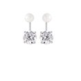 thumbnail image 1 of Luxury Designs Veste d'oreille interchangeable et goujons en perles, 1 of 4