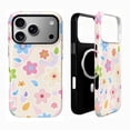 thumbnail image 1 of SKLYDDI Étui Fleur Rose Mignonne pour iPhone 11, Compatible avec MagSafe, 1 of 7