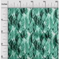 thumbnail image 2 of oneOone Tissu Polyester Spandex Vert Mer Motif Feuille Aquarelle Tissu Imprimé au Mètre 56 Pouces de Large, 2 of 4
