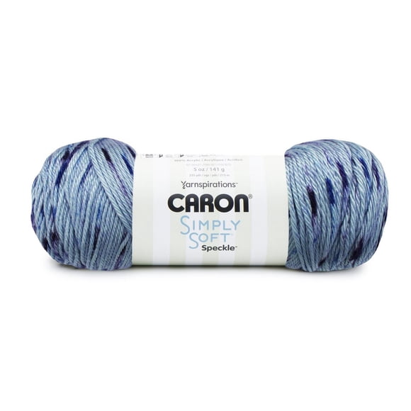 Caron® Fil Simply Soft® Speckle™, Acrylique #4 Moyen, 5oz/141g, 235 Yards