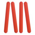 thumbnail image 4 of 4pcs Silicone Slap Bracelets Colored Slap Bracelets DIY Slap Bracelets Party Favors, 4 of 9