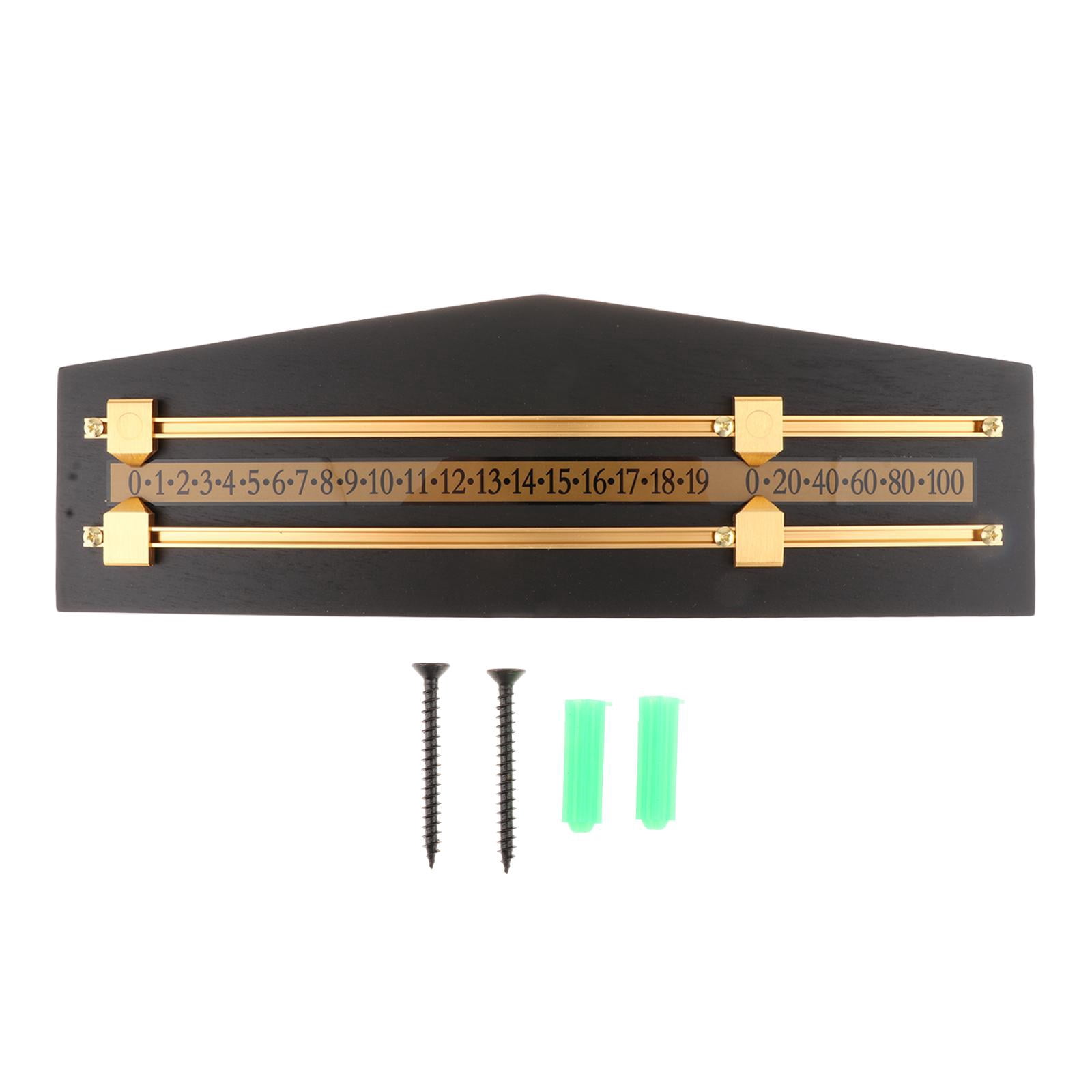 koolsoo Tableau de Billard Snooker, Tableau de Score, Fournitures pour la Maison, Noir