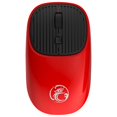 thumbnail image 2 of COFEST Wireless Mouse 2.4G Noiseless Mouse with USB Receiver Portable Computer Mice for Desktop Computer Laptop Red, 2 of 4